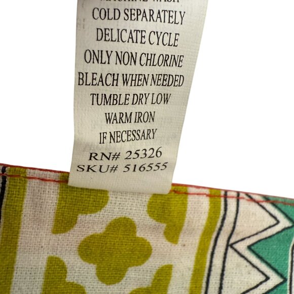 Floral Placemats by World Market Boho Cotton Fabric Set of 2 - Picture 10 of 10